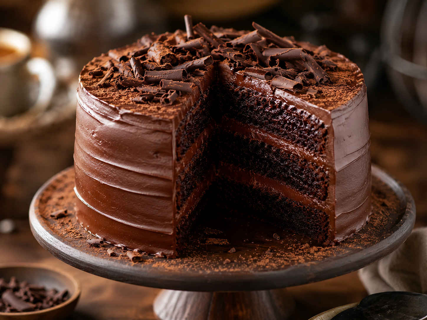 Double Chocolate Layer Cake — desserts dish from Angie's Menu