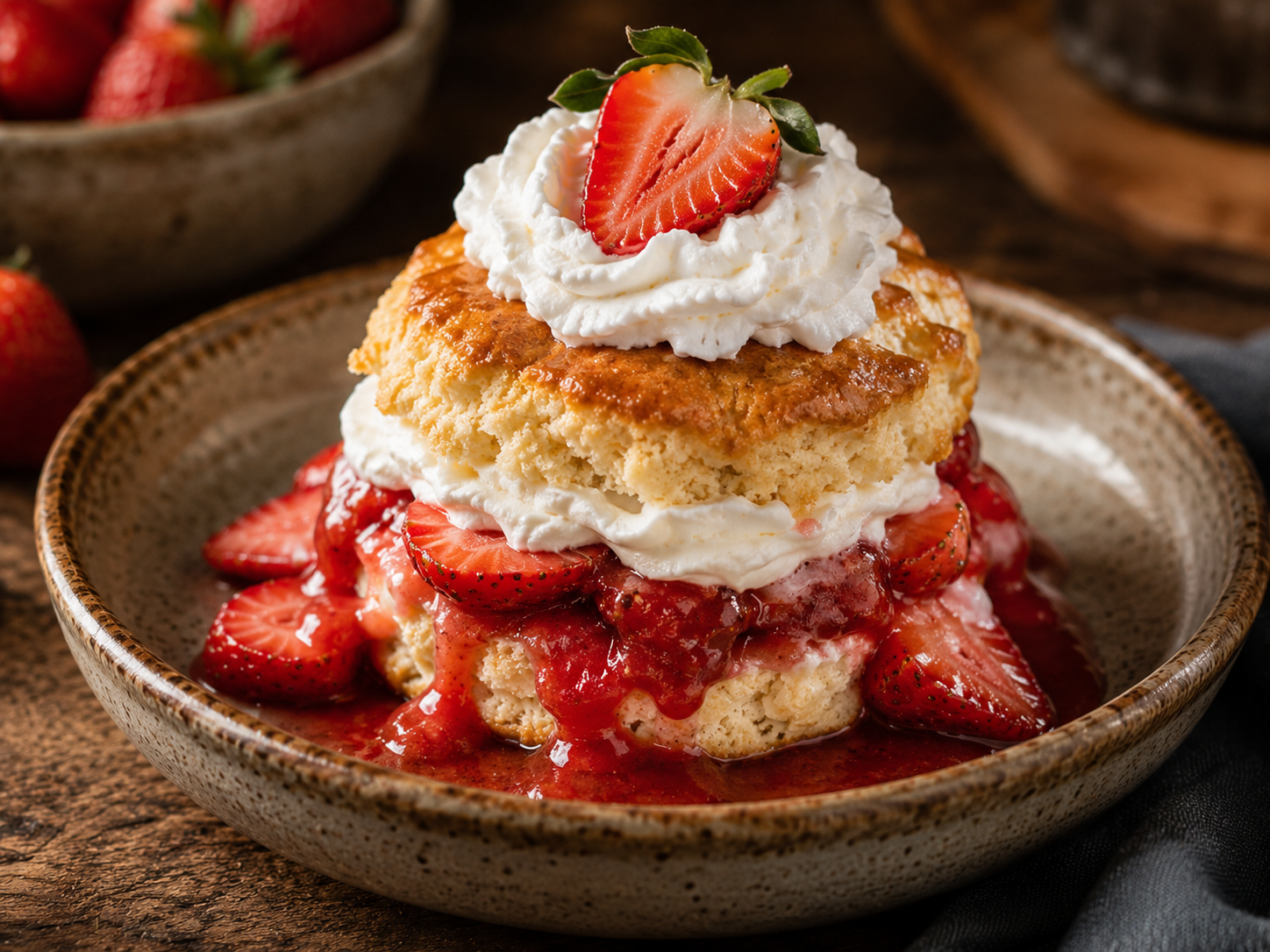 Fresh Strawberry Shortcake